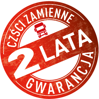 2 lata gwarancji na części zamiennie dla pojazdów ciężarowych