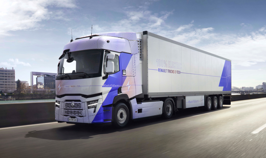 Elektryczny ciągnik siodłowy Renault Trucks T