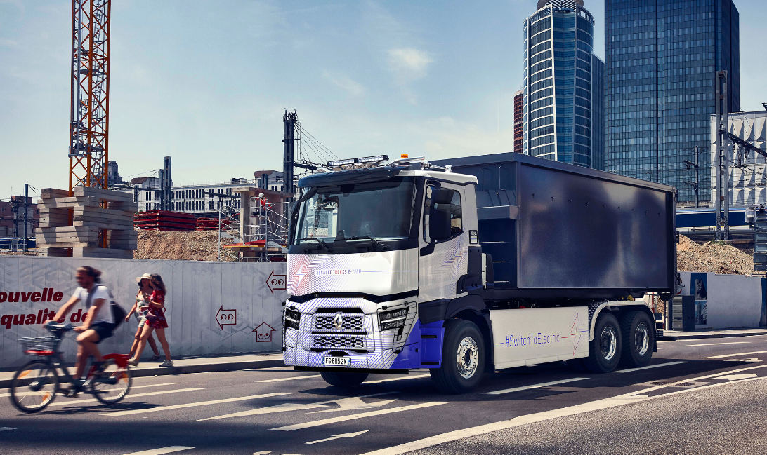 Elektryczny samochód ciężarowy Renault Trucks C