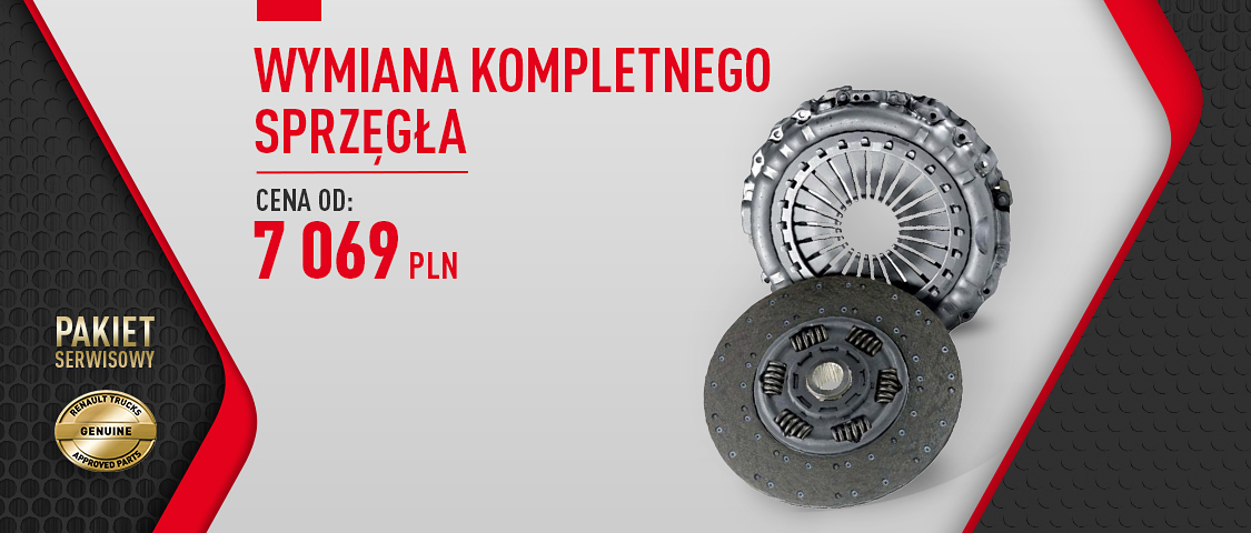 Pakiet serwisowy, wymiana sprzęgła