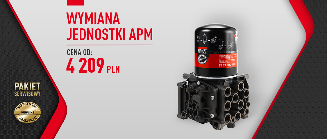 pakiet serwisowy, wymiana jednostki APM