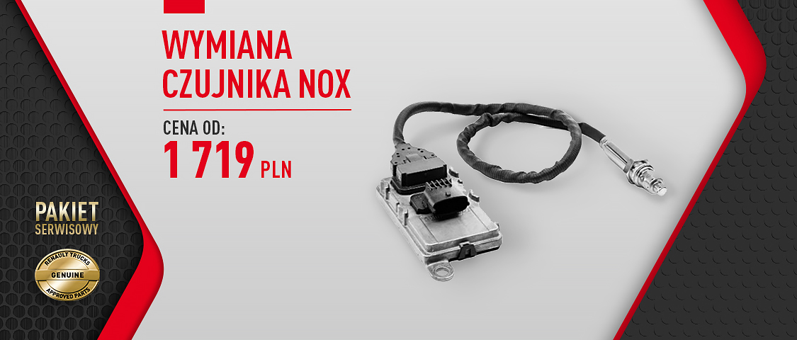 Pakiety serwisowe pojazdy ciezarowe czujnik NOX