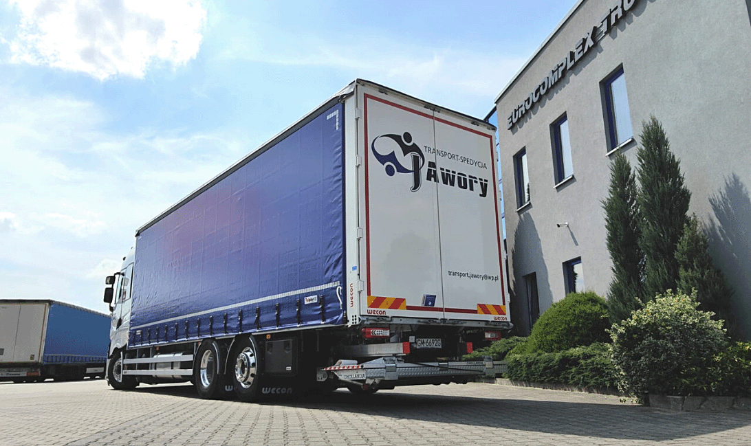 samochód ciężarowy renault trucks t jawory transport 2