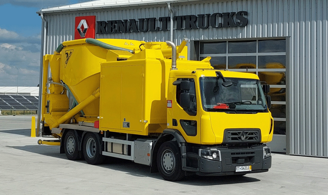 Mobilna mieszalnia pasz Renault Trucks 1