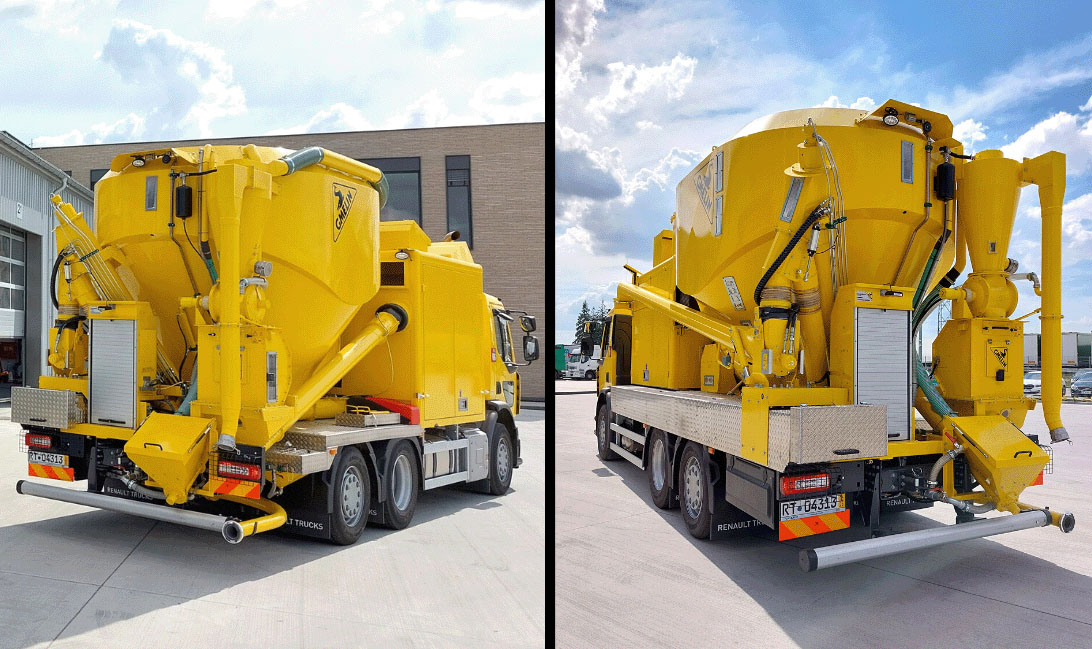Mobilna mieszalnia pasz Renault Trucks 3