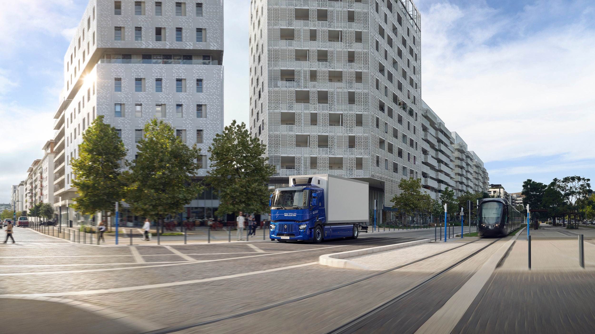Elektryczny samochód ciężarowy Renault Trucks 3