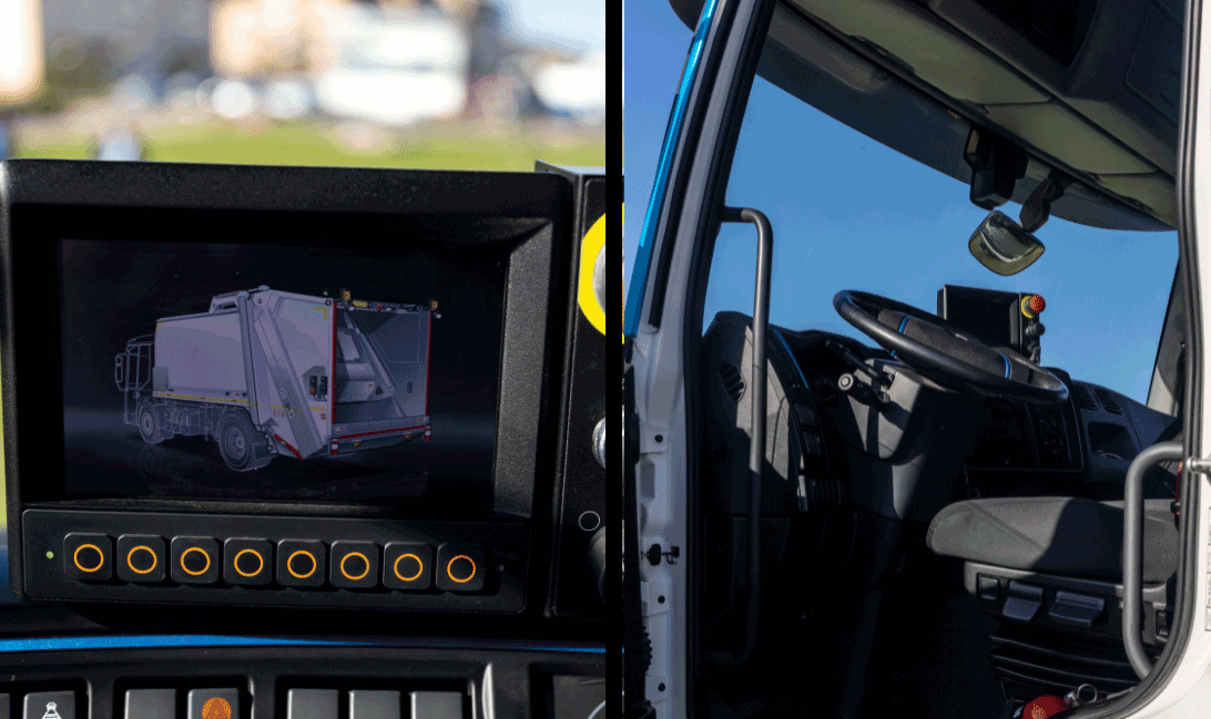 Śmieciarka elektryczna Renault Trucks 4