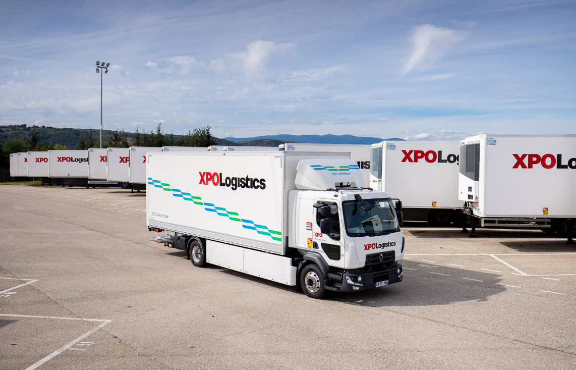 Firma transportowa XPO i Renault Trucks