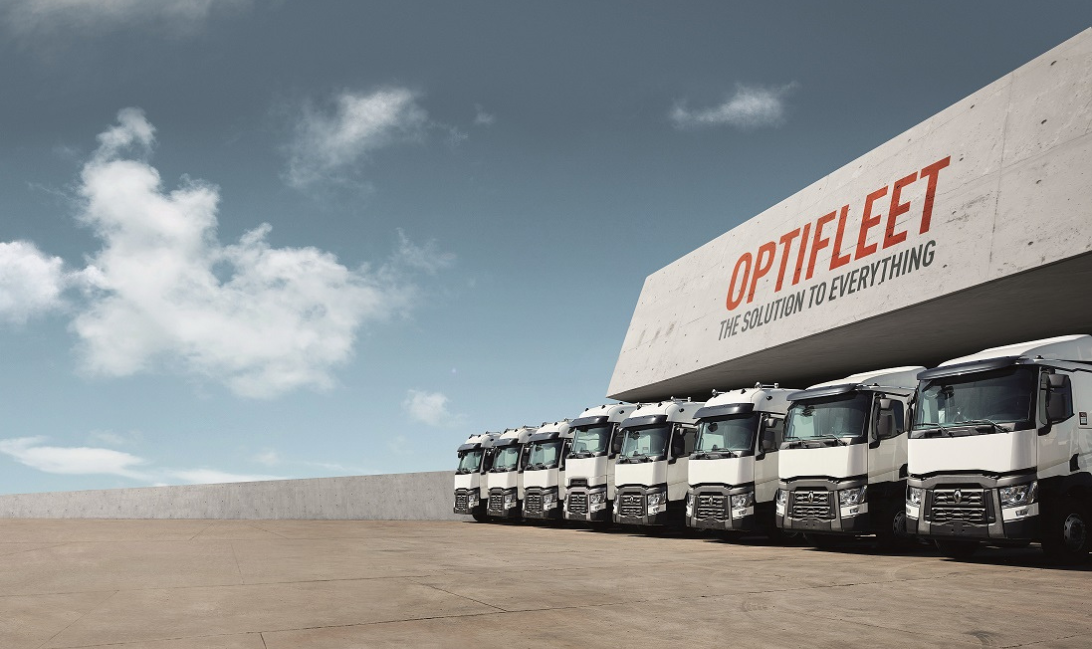 Renault Trucks telematyka Optifleet pojazdy ciężarowe 2