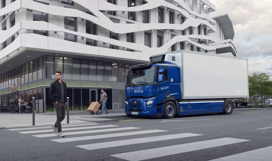 elektryczna ciężarówka Renault Trucks t e-tech 2