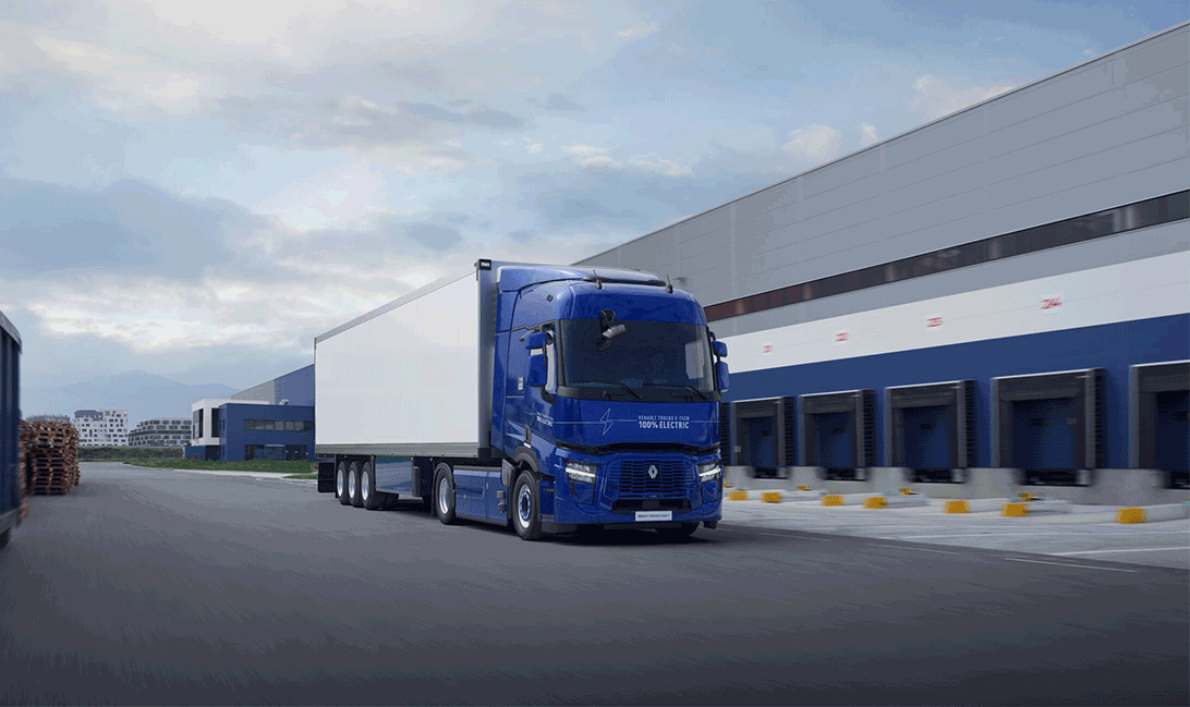 elektryczna ciężarówka Renault Trucks t e-tech 4