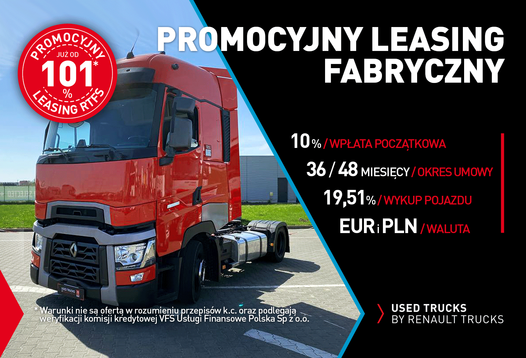 Used Trucks Renault Trucks leasing promocyjny