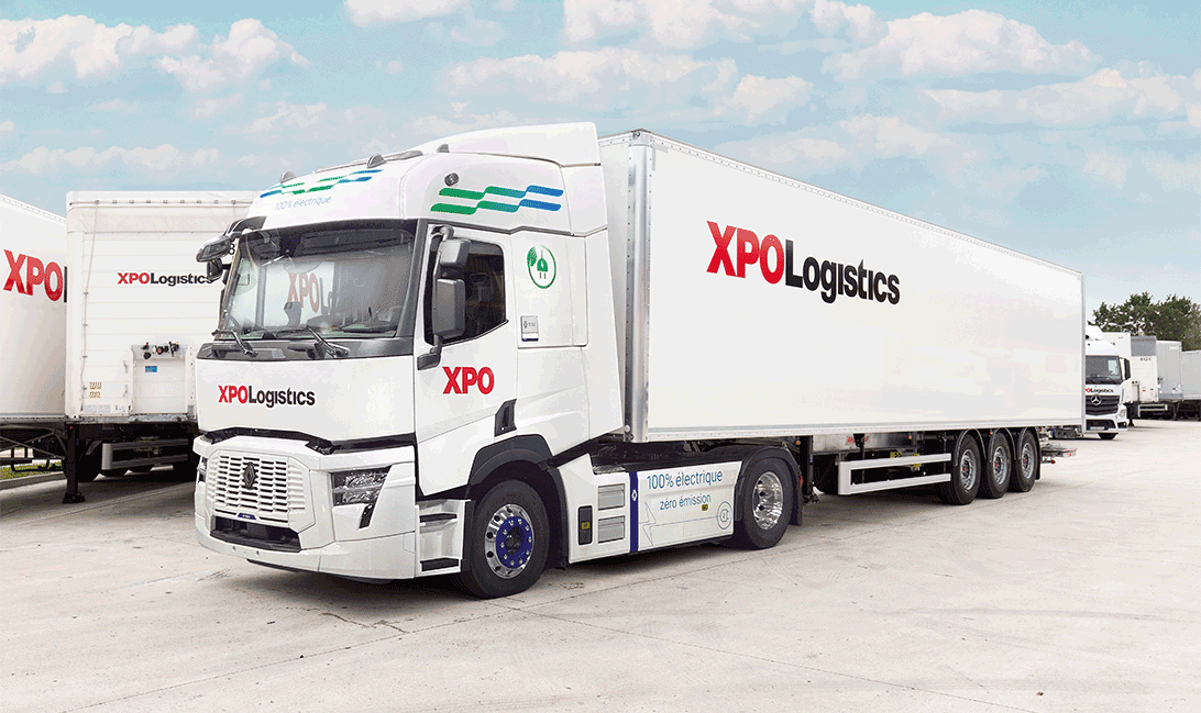 100 elektrycznych pojazdów Renault Trucks T E-Tech dla firmy XPO
