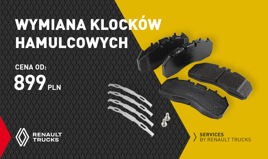 Pakiety serwisowe GLOWNE - Klocki 2025