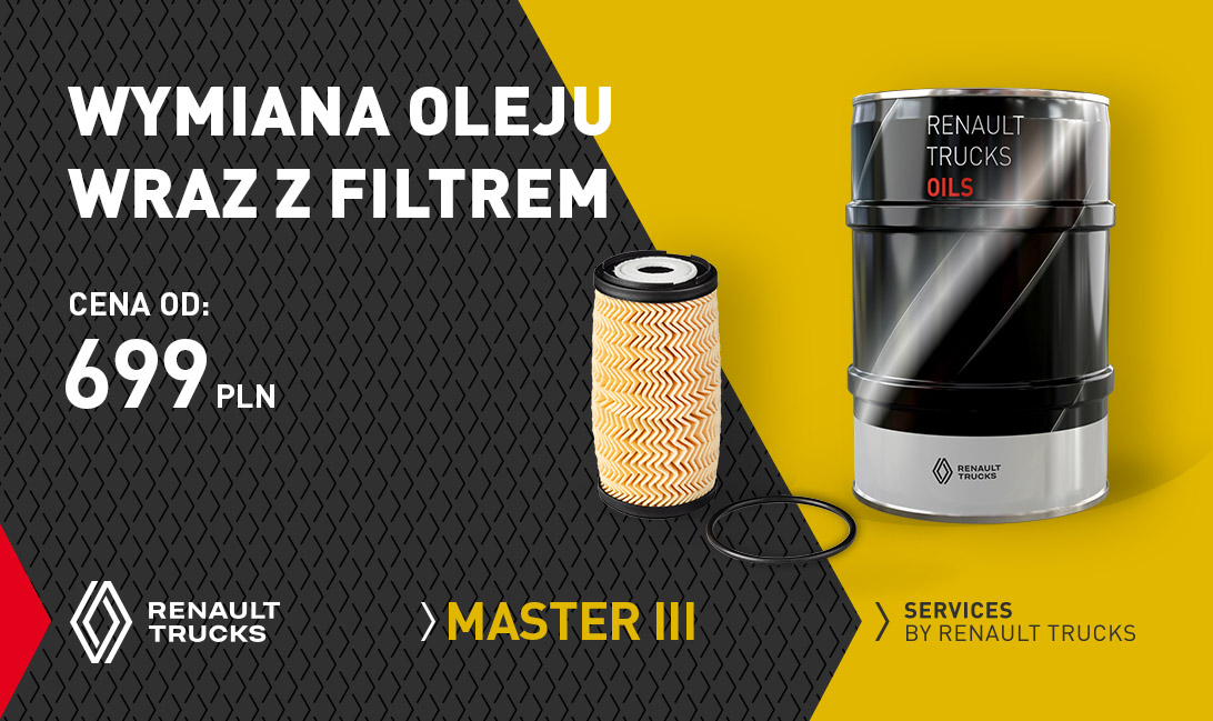 Pakiety serwisowe MASTER - 1 Olej z filtrem 2025