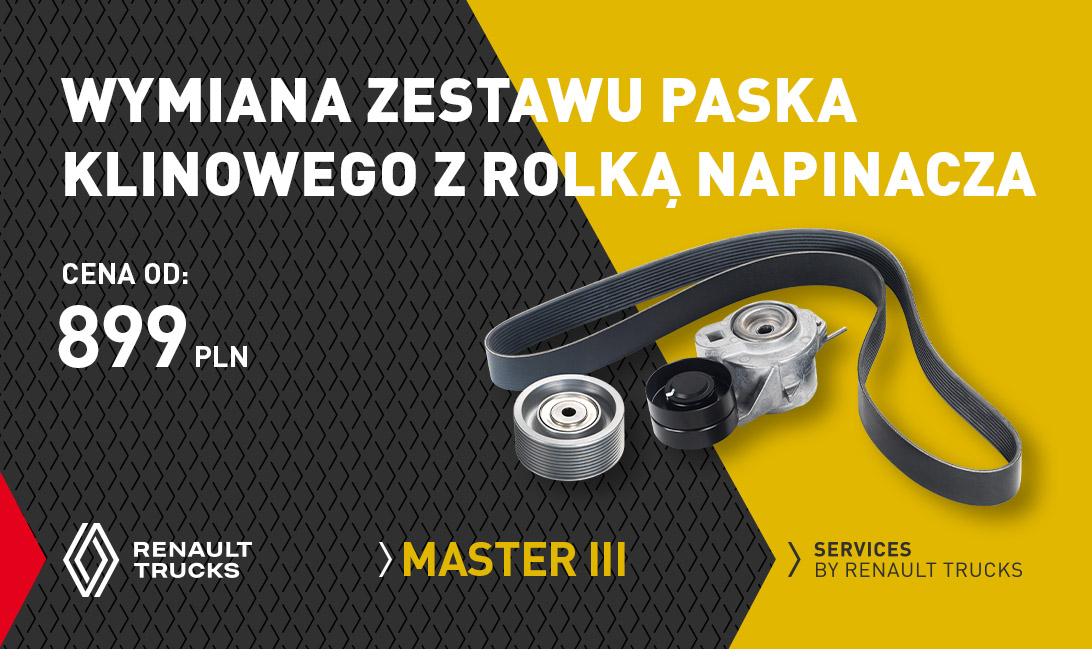 Pakiety serwisowe MASTER - 2 Pasek z napinaczem 2025