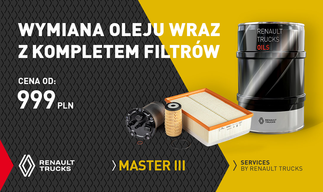 Pakiety serwisowe MASTER - 4 Olej z filtrami 2025