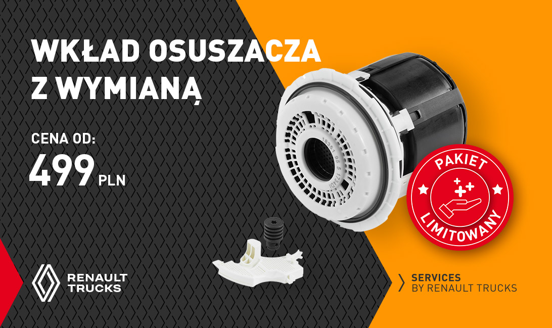 Pakiety serwisowe GLOWNE - Wklad OSUSZACZ