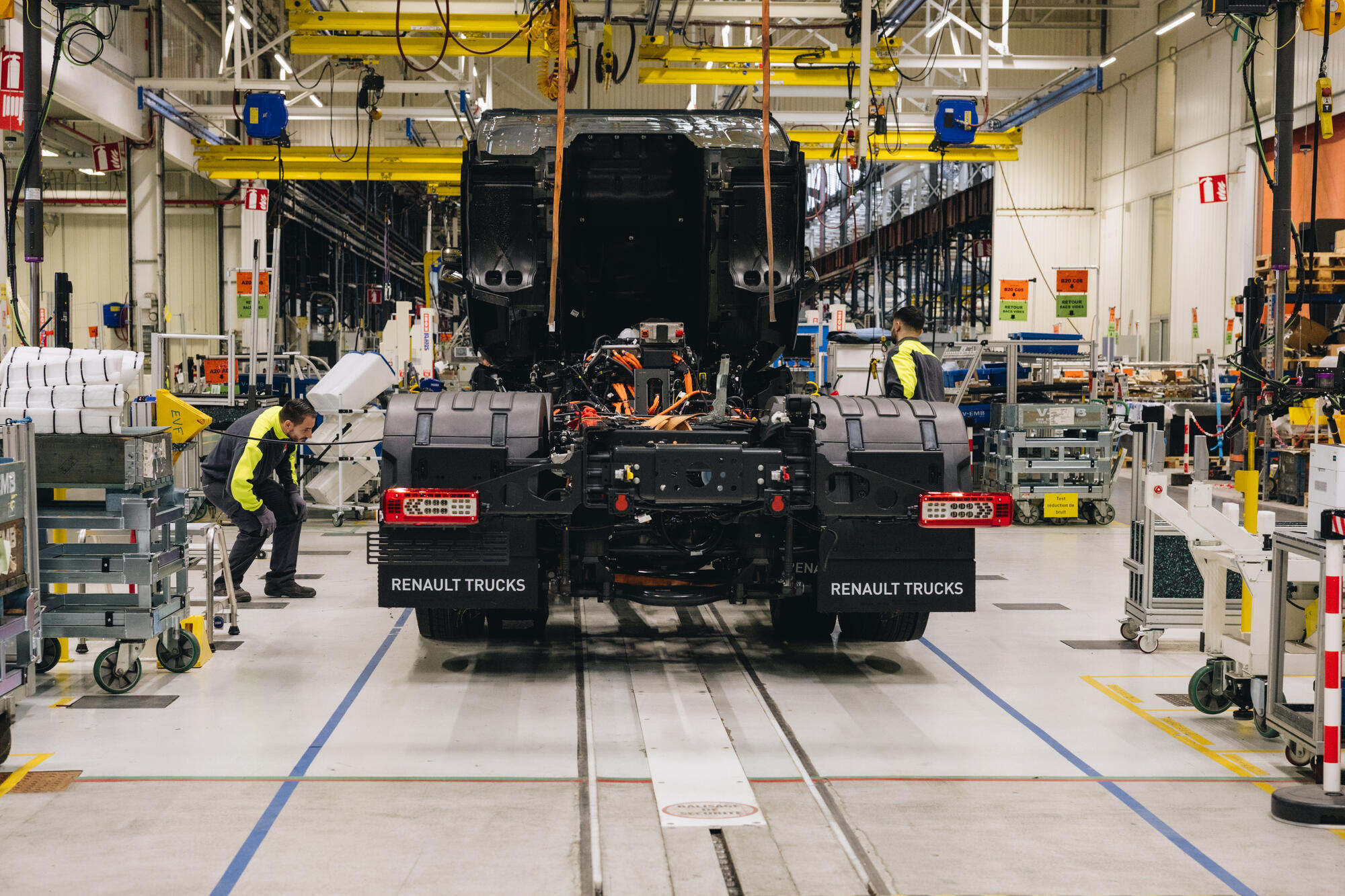 Akumulatory do pojazdów ciężarowych renault trucks e-tech 1