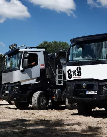 Budowlane pojazdy Renault Trucks