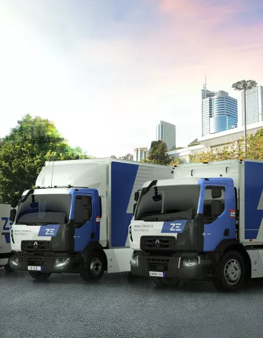 La gamme Z.E. de Renault Trucks : des camions 100 % électriques 