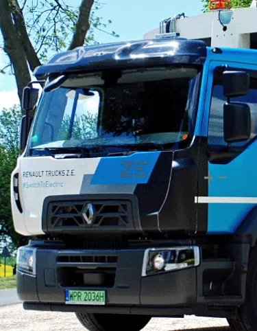 Renault Trucks - śmieciarka elektryczna
