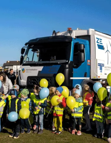 Śmieciarka elektryczna Renault Trucks