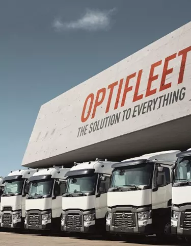 Renault Trucks telematyka Optifleet pojazdy ciężarowe
