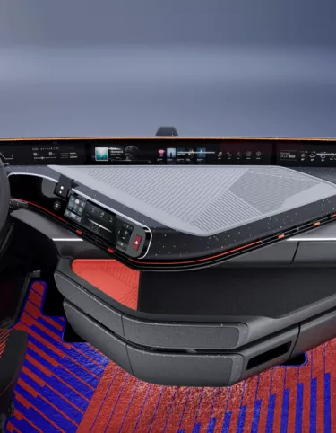 Projekt Dolphin_nowy design tablicy rozdzielczej Renault Trucks