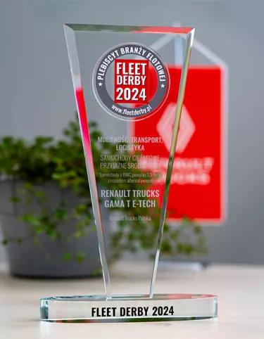 Nagroda Fleet Derby 2024 Renault Trucks Gama T E-Tech