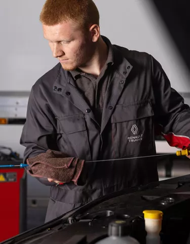 Ulotka uslugi serwisowe renault trucks polska