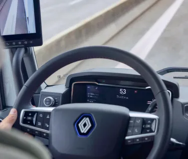 Kierownica e-tech renault trucks